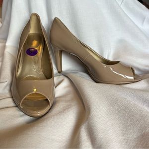 Nude Heels worn once!!